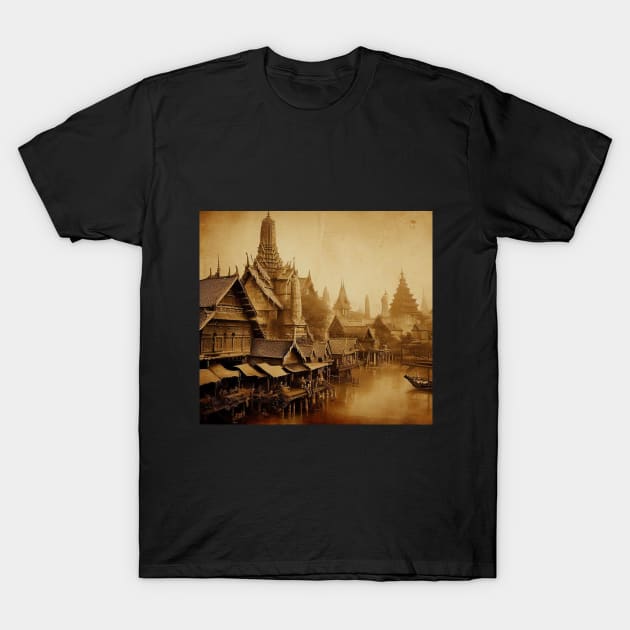 oude foto thailand T-Shirt by rdbo2023